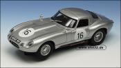 Jaguar E type silver # 16  LM 1964
